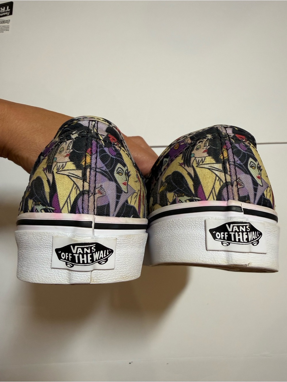 Vans x Disney Villainesses Collection Slim Low Top Sneakers Wicked Color Palette - Picture 3 of 14